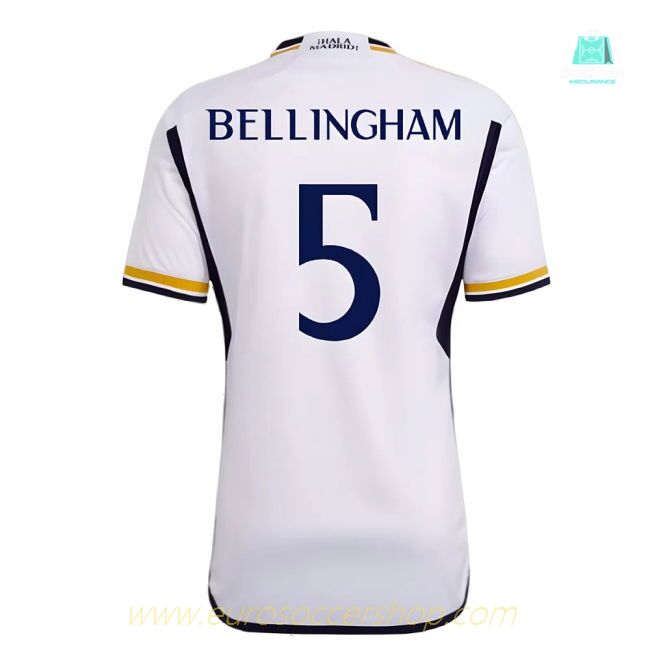2023-2024 Real Madrid Home Shirt (Bellingham 5)