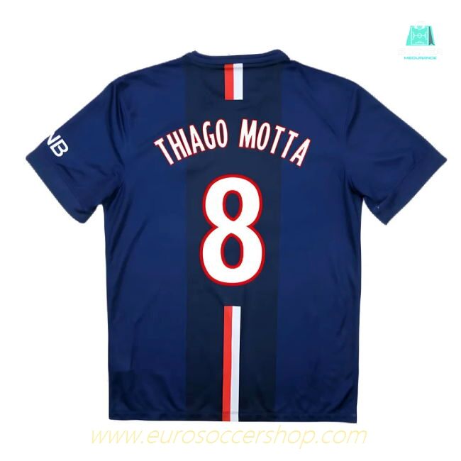 PSG 2014-15 Home Shirt ((Very Good) S) (Thiago Motta 8)