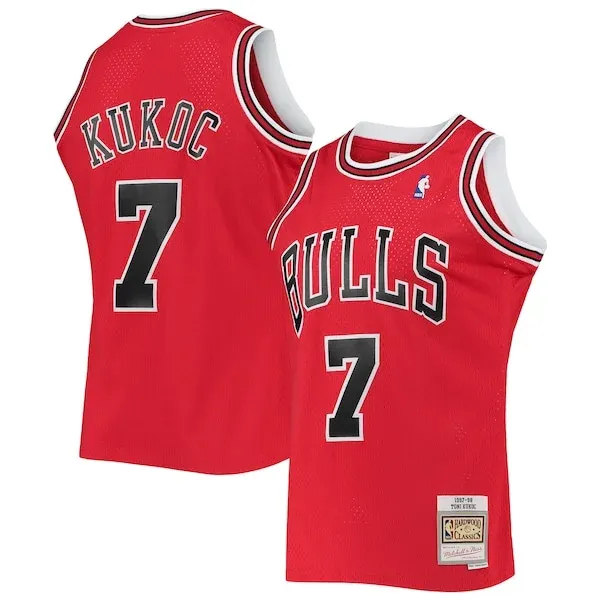 Performance Toni Kukoc CHI NBA Jersey - Great Deal - Licensed Product
