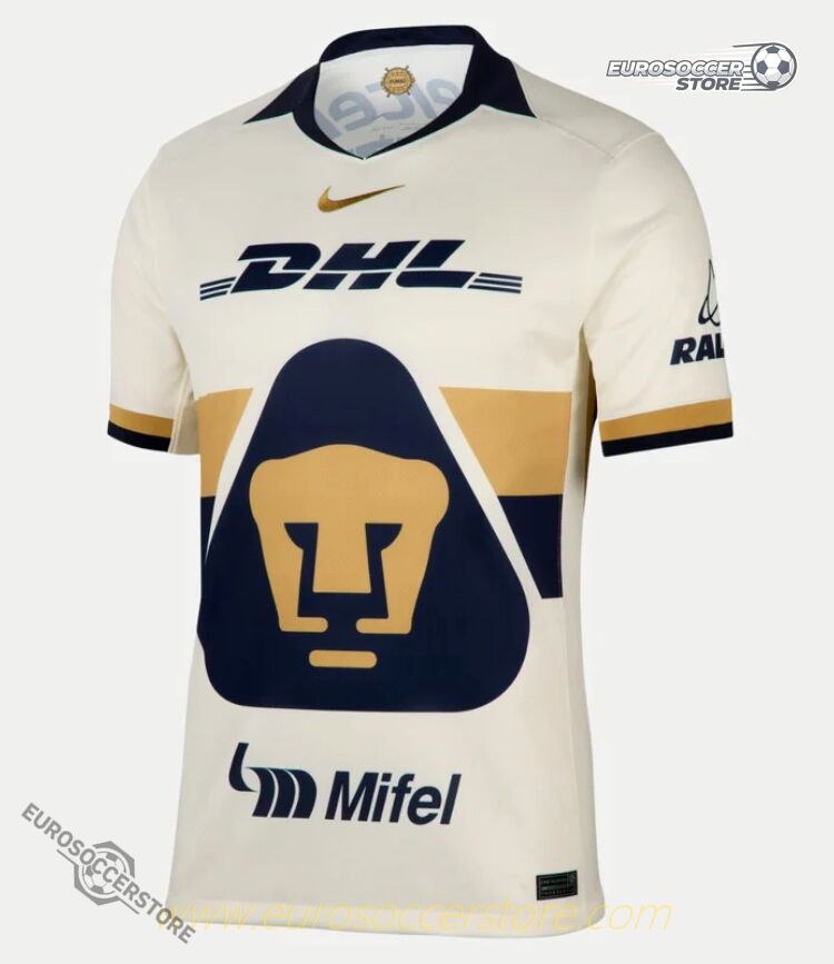 Pumas UNAM Home Jersey A. ÁVILA 19 for the 25-26 Season