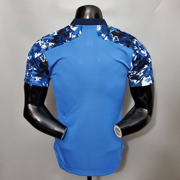 Elite Series Japan 2020 Home Blue Soccer Jersey Football Shirt Player