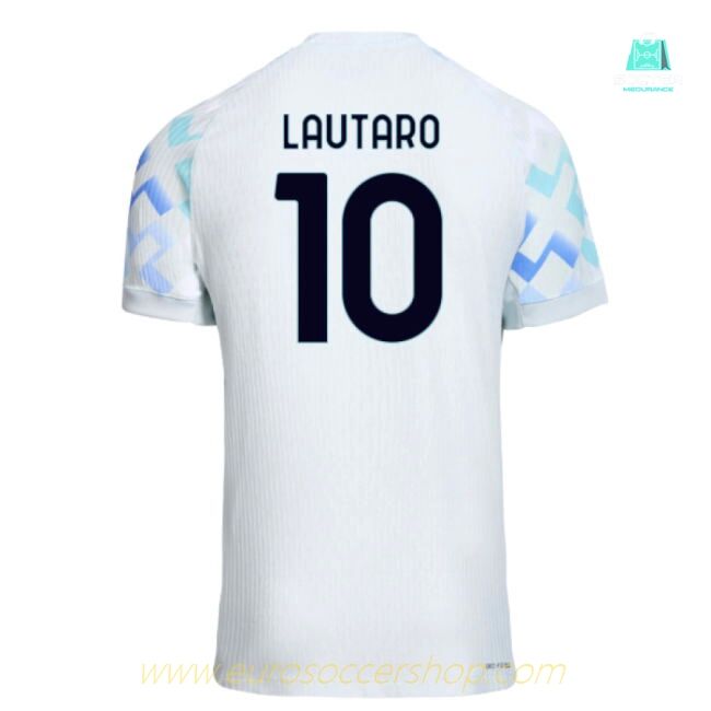 2025-2026 Inter Milan Authentic Away Shirt (Lautaro 10)