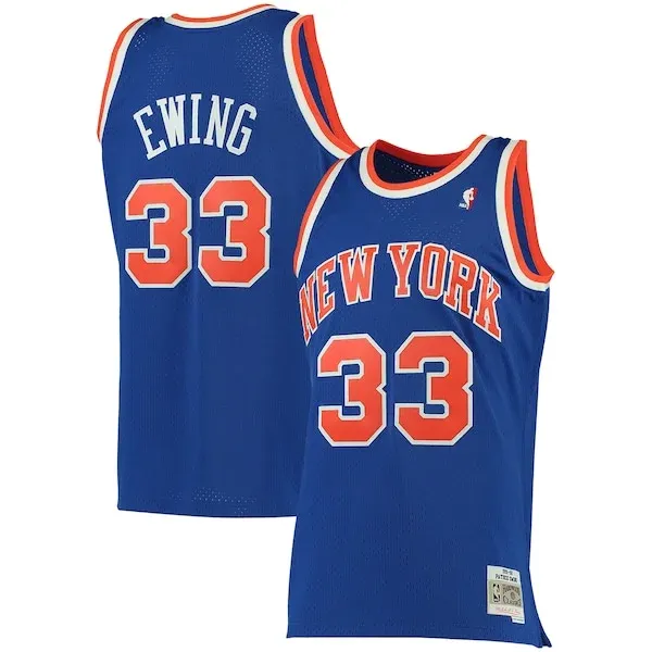 Patrick Ewing NYK Swingman Jersey - premium stylish - Blue training