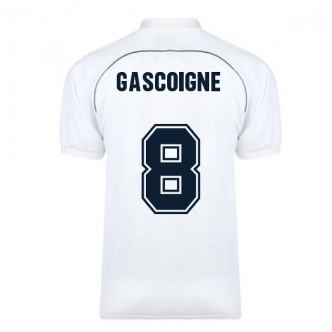Official Spurs Retro Football Shirt Gascoigne #8 Match Quality Mod...