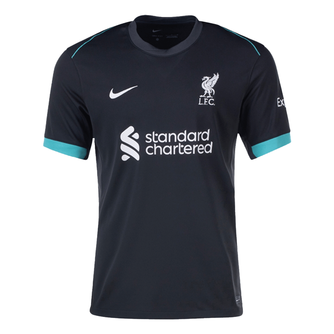 CHIESA #14 Liverpool Away  Soccer Jersey 2024/25 - UCL Authentic Kit