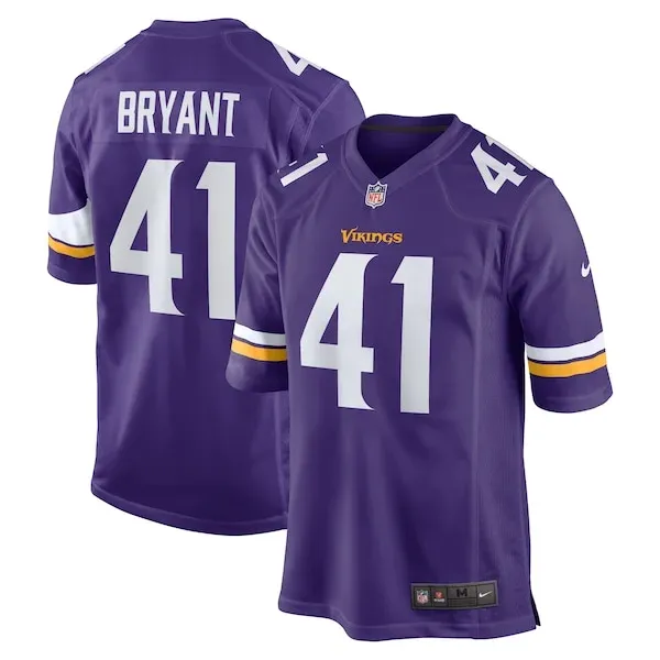 None Austin Bryant Game Jersey - Purple | NFL Player Jersey | NFL Foot