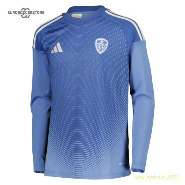 Premium 2025-2026 Leeds Home Long Sleeve Goalkeeper Shirt (blue)