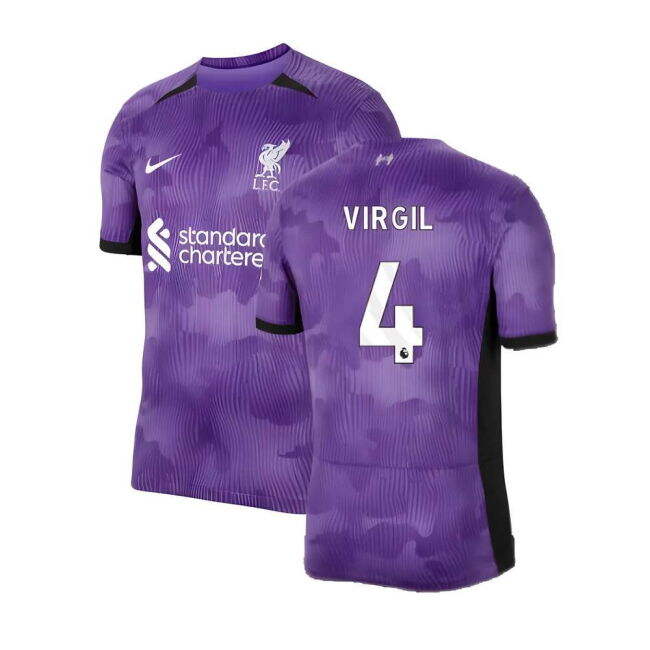 Liverpool Genuine 2023-2024 Liverpool Third Shirt (Virgil 4)