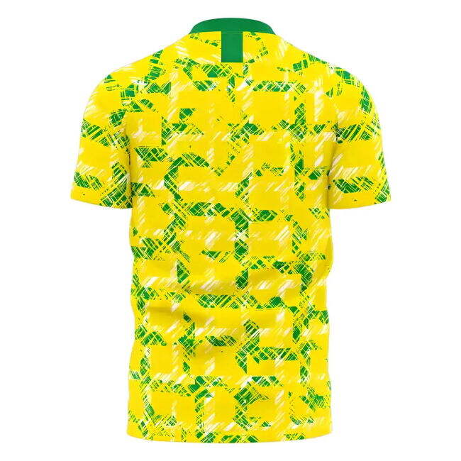 Norwich 1990s Home Concept Football Kit (Libero)