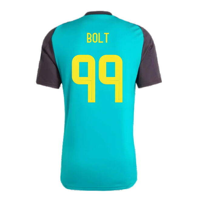 2024-2025 Jamaica Training Jersey (Green) (Bolt 99)