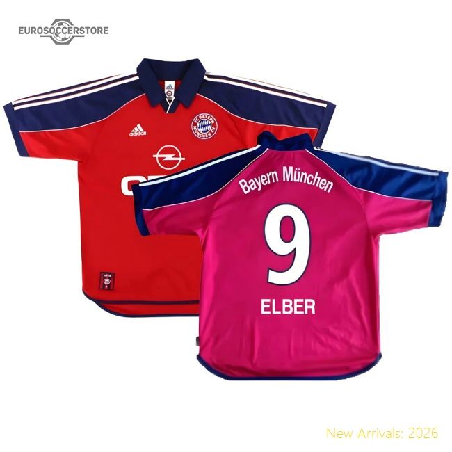 Bayern Munich 1999-01 Main Jersey ((excellent) S) (elber 9)