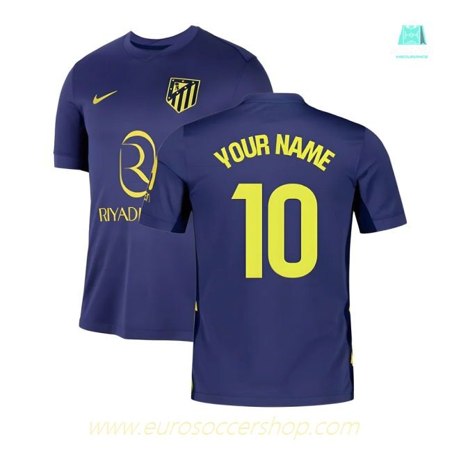 2025-2026 Atletico Madrid Away Shirt (Your Name)