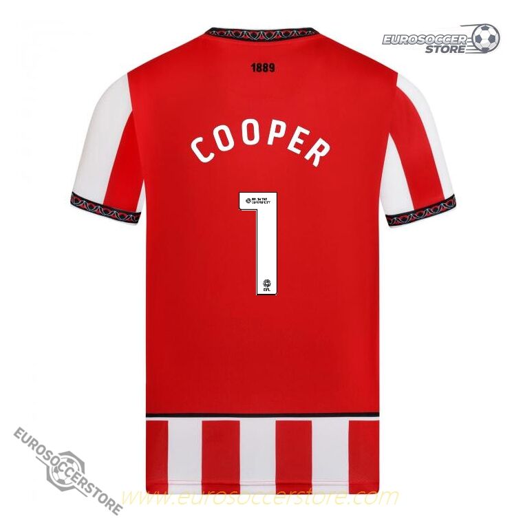 Sheffield United's 25-26 Home COOPER 1 Jersey