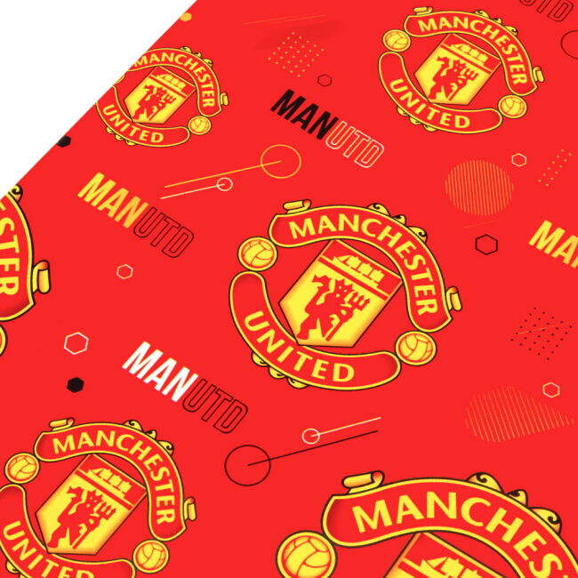 Women's Manchester United FC Text Gift Wrap