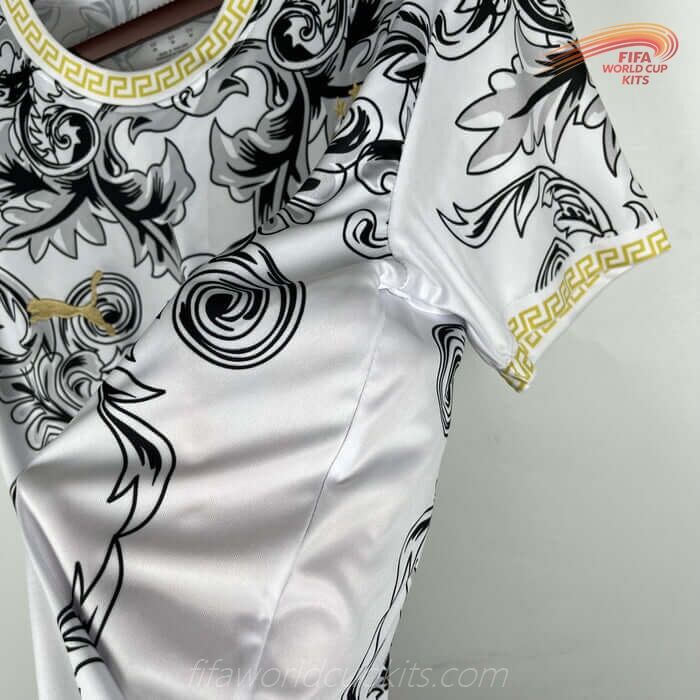 Italy 23-24 Special Versace White Football Kit