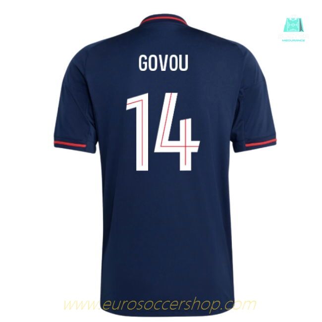 2025-2026 Olympique Lyon Away Shirt (Govou 14)