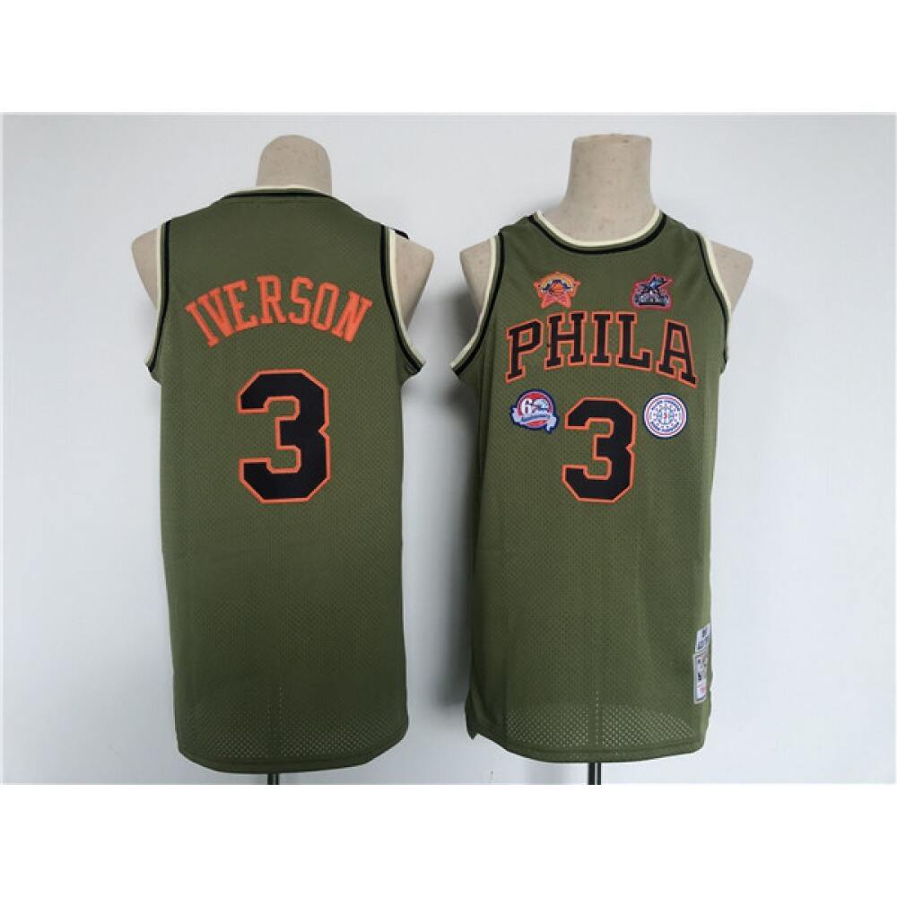 Fan Favorite Cost-Effective Men's 76ers #3 Allen None Basketball Jersey
