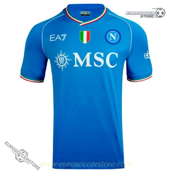 S.S.C. Napoli's 2023-2024 Season Home Football Jersey