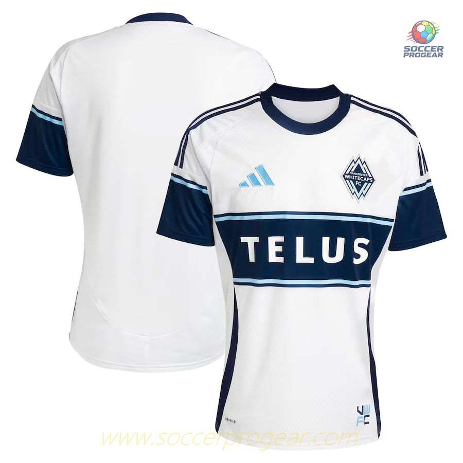Vancouver Whitecaps FC Home Team Football Jersey 2025/26 Collection
