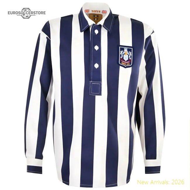 Premium West Bromwich Albion 1954 Fa Cup Final Retro Football Shirt
