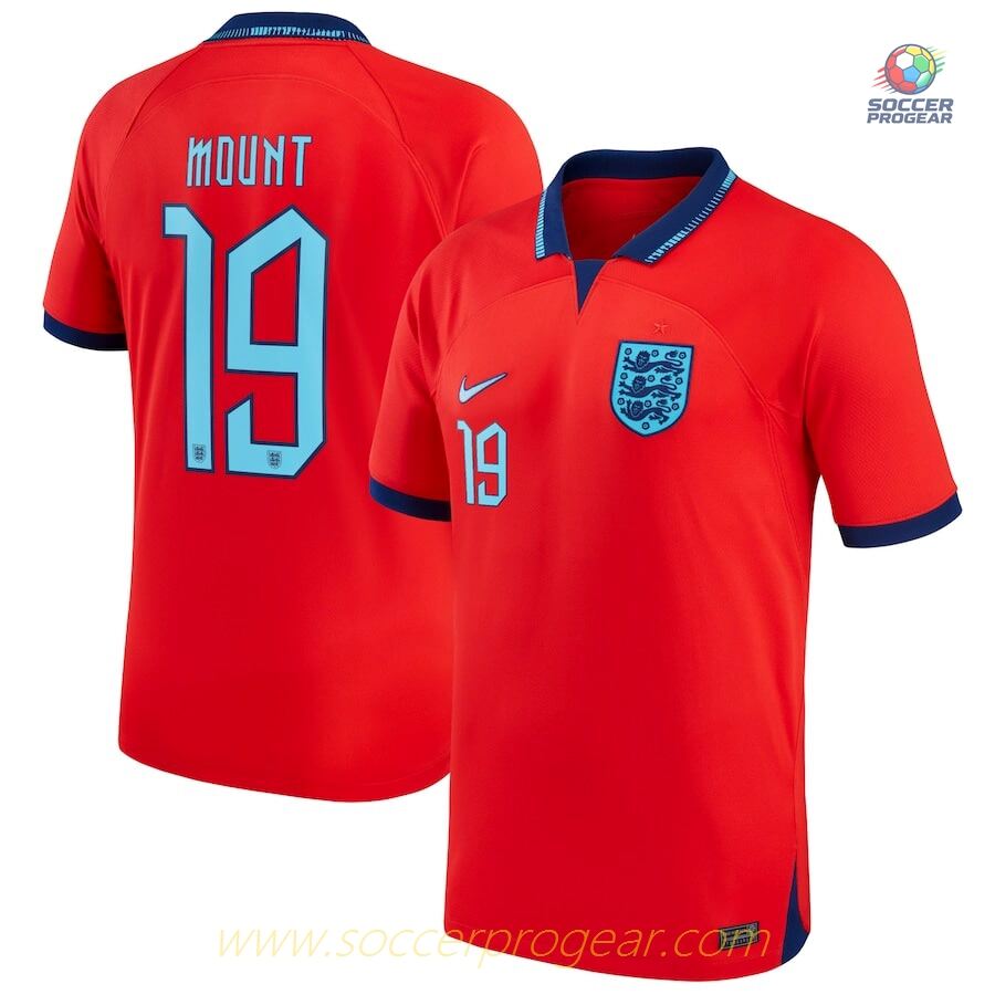 ENGLAND Authentic AWAY WORLD CUP 2022 MOUNT SHIRT