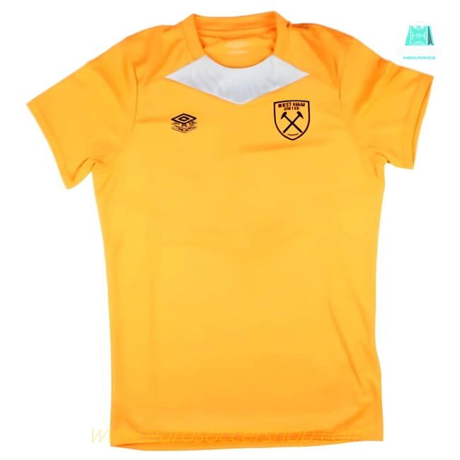 2024-2025 West Ham Training Jersey (Orange) - Kids