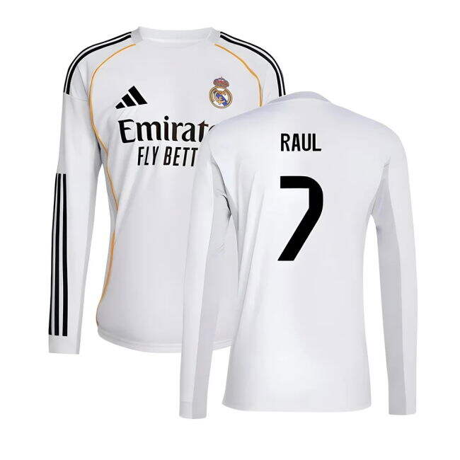 Real Madrid Senior Team Professional Grade Home Elite Kit (Raul 7)