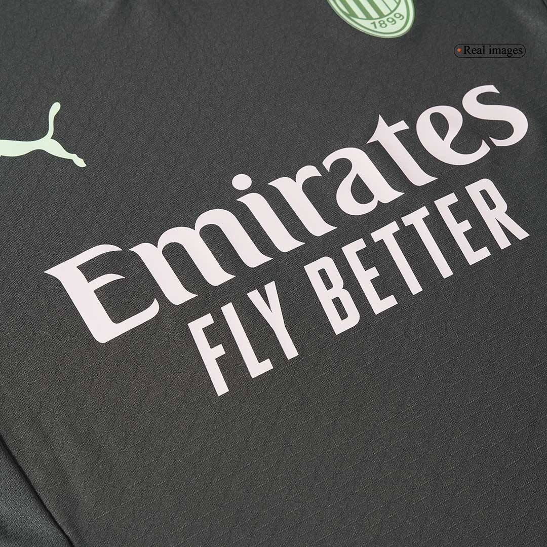 Player Version Rafael Le?o #10 AC Milan Third Away Soccer Jersey 2024/