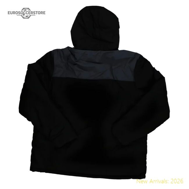 2023-2024 Newcastle Coaches Bench Jacket (black) - Collectors Item