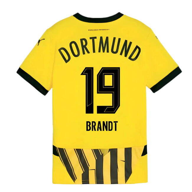 2024-2025 Borussia Dortmund High Quality Shirt - Kids (Brandt 19)
