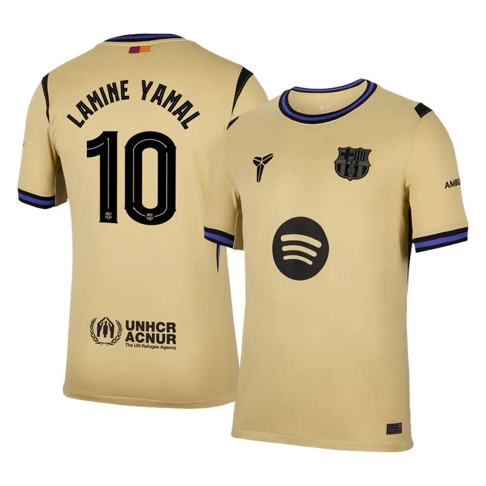 Barcelona 2526 Away Shirt LAMINE YAMAL 10 - Official Replica 12032