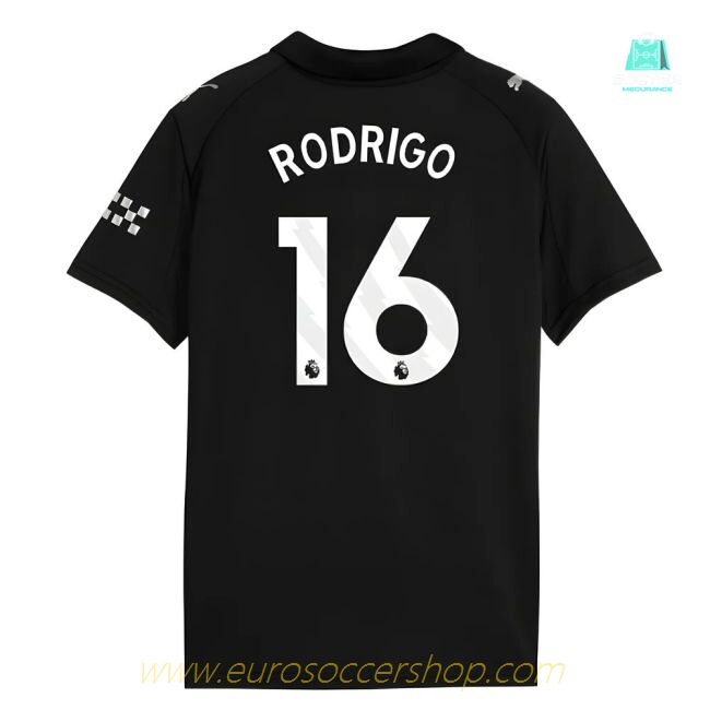 2025-2026 Man City Away Shirt (Kids) (Rodrigo 16)