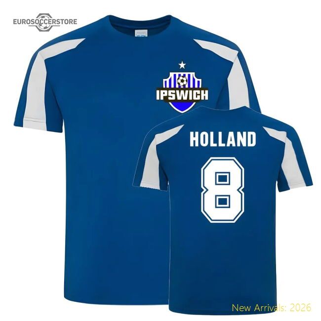 Official Matt Holland Ipswich Sports Training Jersey (blue) - Premium