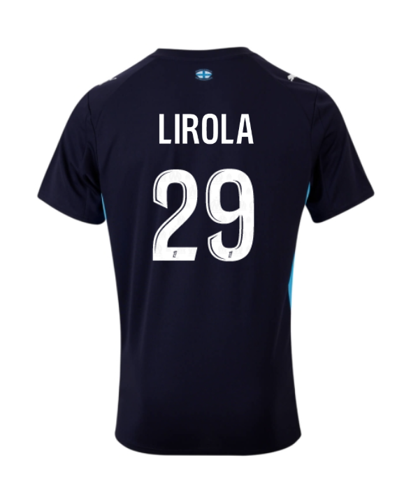 Away Jersey for Marseille: LIROLA 29, Season 25-26
