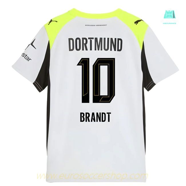2025-2026 Borussia Dortmund Away Shirt (Kids) (Brandt 10)