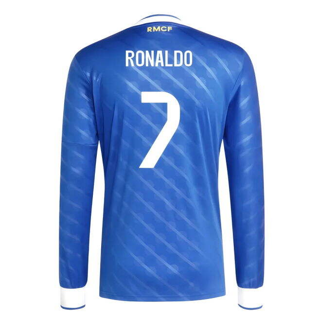 Third Shirt for Real Madrid Long Sleeve 2025-2026 (Adult