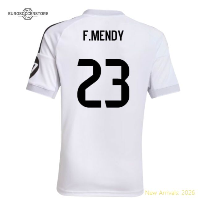 2025-2026 Real Madrid Main Jersey (kids) (fmendy 23) - Concept Creation