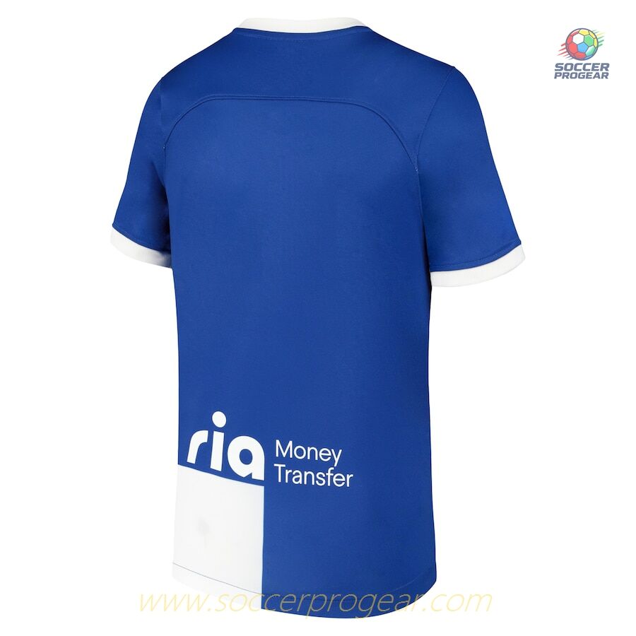 Atletico Madrid Away Kids Edition Jersey Set 2023 2024 Soccer Football Shirt