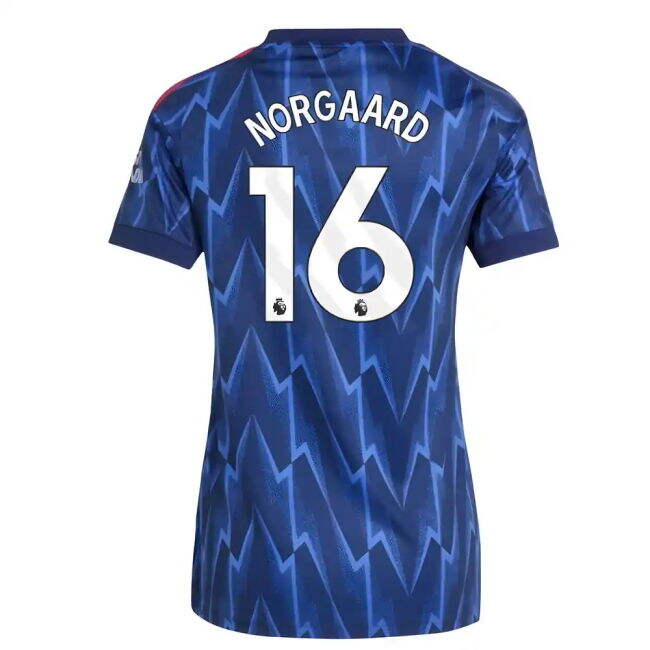 Supporter Arsenal Arsenal Away Shirt Womens Norgaard #16 Ultra Com...