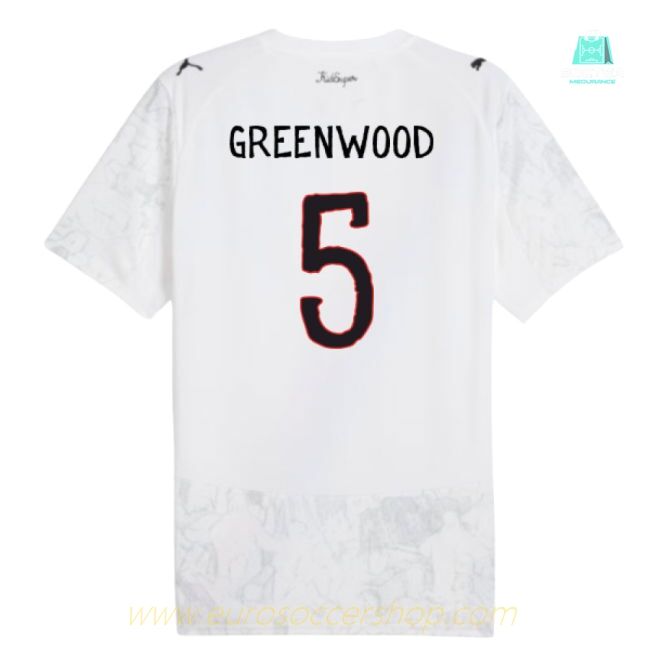 2025-2026 KIDSUPER x Manchester City CWC Shirt (White) (Greenwood 5)