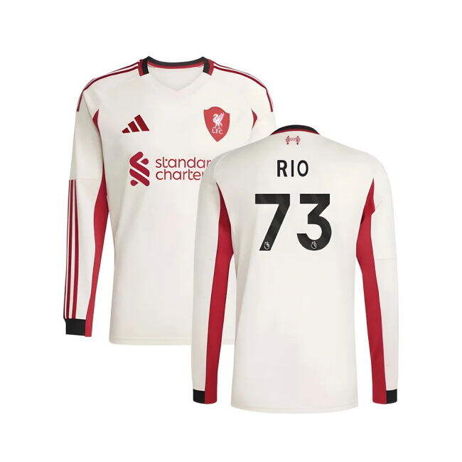 Liverpool Away Football Jersey 2025-20 - Rio #73 L S
