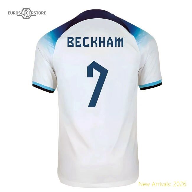 Official England 2022-2023 Home Shirt (eng) Contemporary