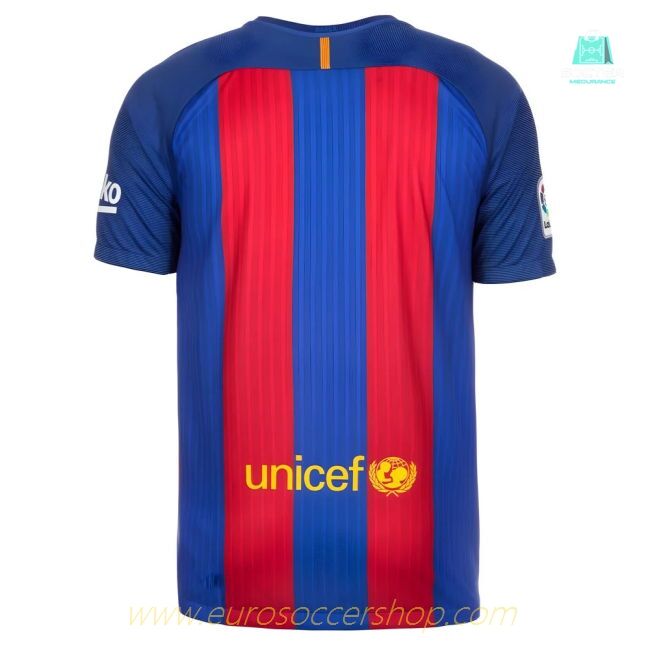 2016-2017 Barcelona Home Shirt (Your Name)