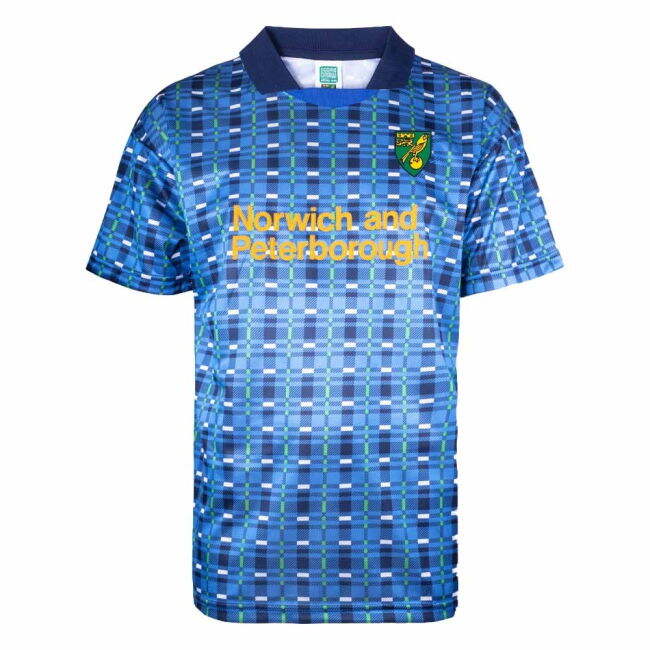 Authorized Norwich 1994 Away Retro Football Shirt Comfortable Wear