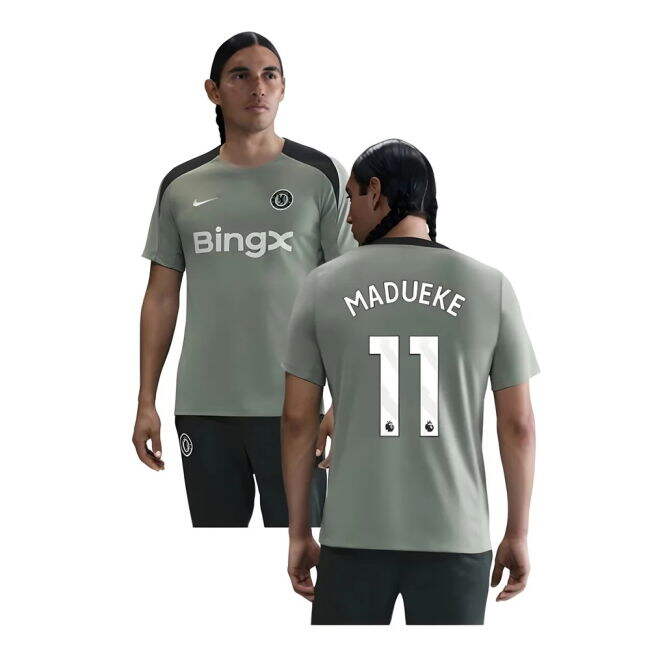 Chelsea 2025-20 Training Soccer Kit Madueke Printing L M S
