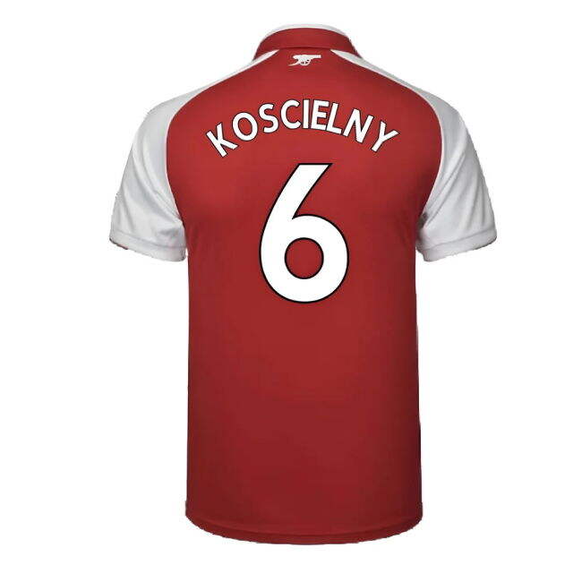 Arsenal 17/18 Home Football Shirt Adult Size XS ((Excellent) XS) (Koscielny 6)