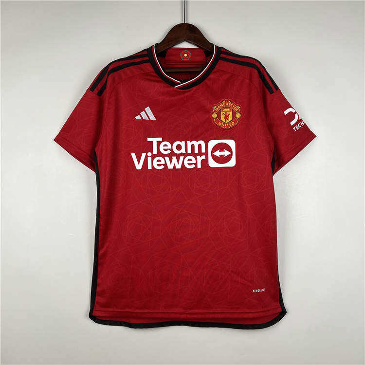 Manchester United 2324 Home Kit Red Soccer Jersey - Official Replica