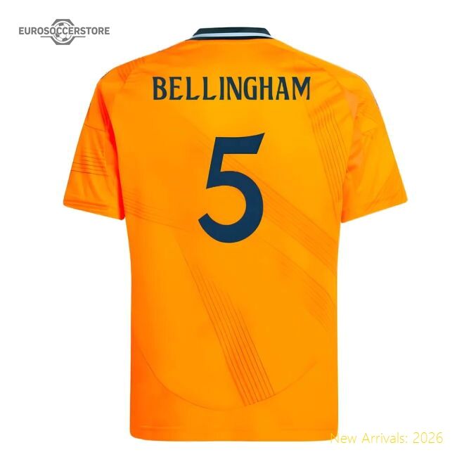 High-quality 2024-2025 Real Madrid Away Youth Kit (bellingham 5)