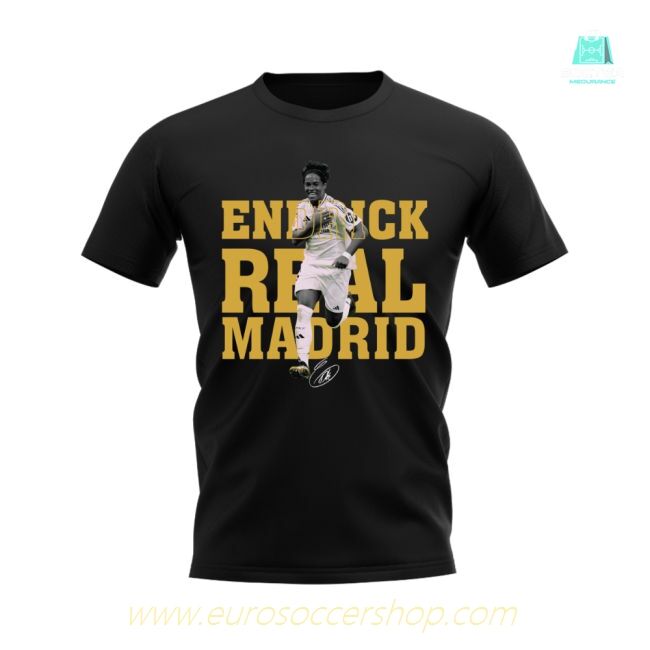 Endrick Real Madrid Player Tee (Black)
