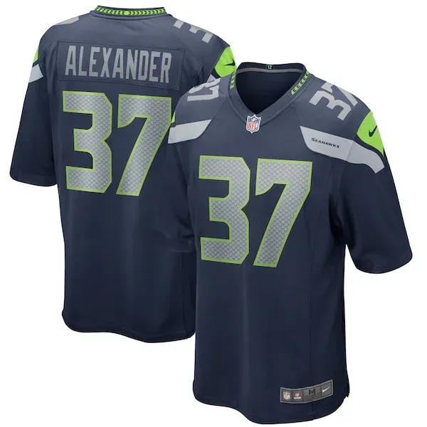 Seattle Seahawks Game NFL Jersey - Navy | Performance Football Apparel